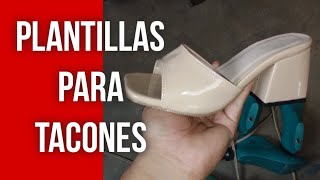 🚨 PLANTILLAS PARA TACONES 👉HAZ estos pasos para arma PLANTILLAS para TACONES 🤔 Mira cómo se hace👌 [upl. by Lukin]