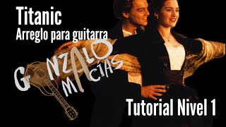 Titanic TUTORIAL PARA GUITARRA 2024 [upl. by Ursuline]