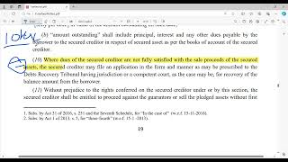 Section 13 of sarfaesi act supremecourt bankexams banklegalnotice [upl. by Apur]