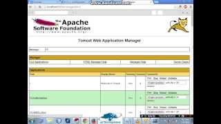 Run Java application using Apache Tomcat Server [upl. by Sky]