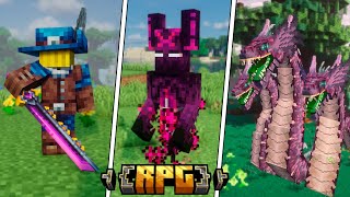 Top 10 Best New RPG Mods for Minecraft 1201「Forge」 [upl. by Wiebmer]