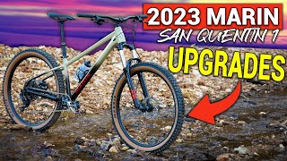 Best Budget Upgrades For Your Hardtail  2023 Marin San Quentin 1 [upl. by Inga]