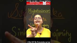 What is majoritarianism II Majoritarianism in Sri Lanka II Power Sharing viral ytshorts [upl. by Ominorej]