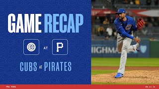 Cubs vs Pirates Game Highlights  51124 [upl. by Maureen]