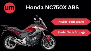 Honda NC750X ABS  Nissin Front Brake  Walk Around [upl. by Norrej387]