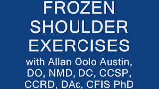 FROZEN SHOULDER EXERCISES part 2  Trigenics OAT Procedure  Frozen Shoulder Cure [upl. by Yrekaz801]