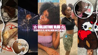 COLLECTIVE VLOG celebrating the 4th thrifting carpet makingtufting and more ｡ﾟ｡ [upl. by Norreht]