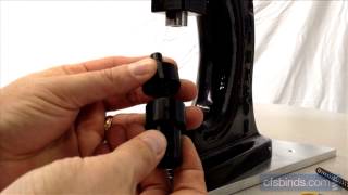 How To Use Clear Grommets In The Stimpson 405 Press [upl. by Iasi]