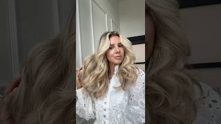 Dyson Airwrap Hair Tutorial dysonairwrap blowout hair hairtutorial blowouthair blondehair [upl. by Beverley]