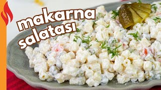 Yoğurtlu Makarna Salatası Tarifi  Nasıl Yapılır [upl. by Etiam]