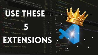 Top 5 VS Code Extensions [upl. by Eedak]