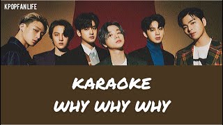 KARAOKE IKON  why why why  romanized [upl. by Mcculloch]