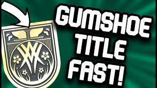 DESTINY 2 GUMSHOE TITLE WITCH QUEEN TRIUMPH SEAL GUIDE [upl. by Meadows]