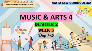 Music amp Arts 4 Matatag Curriculum PowerPoint Presentation Week 5 Day 15 [upl. by Madai]