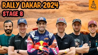 Stage 8 Dakar Rally 2024  Results of all Сlassifications [upl. by Nauj]