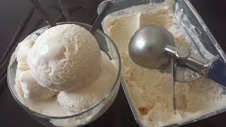 EASY VANILLA ICE CREAM  EGG LESS  Malayalam version [upl. by Ailimac]