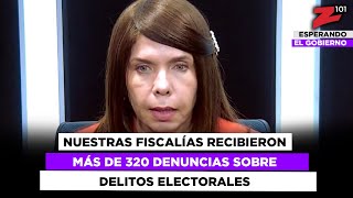 Yanit Pujols Casado nuestras fiscalías recibieron más de 320 denuncias sobre delitos electorales [upl. by Crescen]