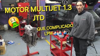 SINCRONISMO DE MOTOR MULTIJET 13 JTD CHEVROLET SPIN DIESEL FIAT PUNTO DISTRIBUCIÓN LEVAS [upl. by Lenny]