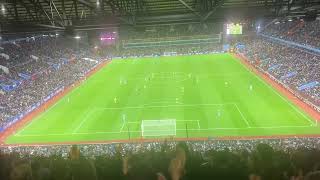 Aston Villa Fans Sing Leon Bailey Song  He Comes From Jamaica At Villa Park Against Burnley [upl. by Ariana]