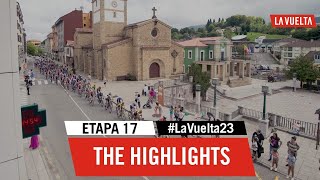 Extended Highlights  Stage 17  La Vuelta 2023 [upl. by Earised578]