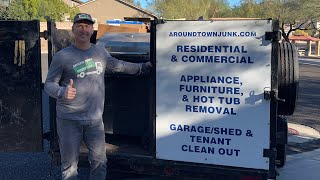 Junk Removal In Phoenix Arizona Dumpster Rentals Too [upl. by Adiel]