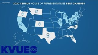 Texas gains 2 congressional seats following 2020 census  KVUE [upl. by Aihcrop454]