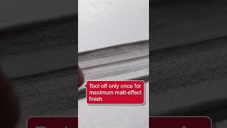 Getting that perfect matt finish with your sealant tileandgroutsealing sealing mastic [upl. by Edak]