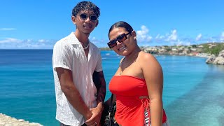 Vlog15 Curaçao dag 3 The view🌊😍 lekker eten😋A night out🍸🥩 [upl. by Aanas]