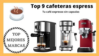 ☕Top 9 cafeteras espresso PARA CASA con CAFE MOLIDO en 2022 [upl. by Asi]