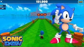 1 HORA Divertida con SONIC DASH  Mundo Perdido  Videos para Niños en Español [upl. by Lilias]