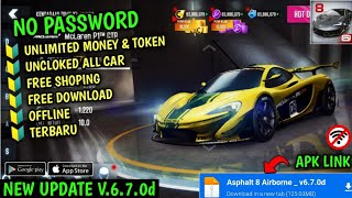 Update lagi nih Asphalt 8 Airborne Mod Apk v670d Last Version Unlimited money amp free shoping [upl. by Gardol]