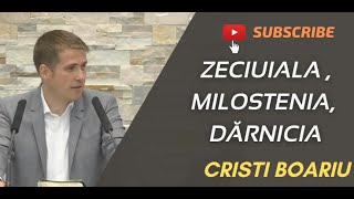 CRISTI BOARIU  ZECIUIALA  MILOSTENIA SI DARNICIA [upl. by Anawad]