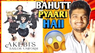 Akebis Sailor Uniform Anime Review In Hindi  Akebis Sailor Uniform Anime Review  Akebis Sailor [upl. by Thorfinn]