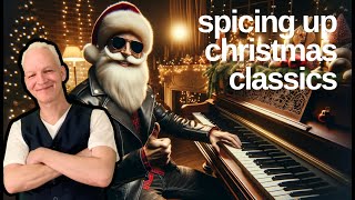 Learn To Play Christmas Songs in a Swinging and Bluesy Style [upl. by Enaht]