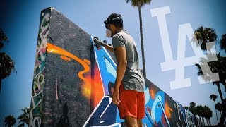 Painting THE MOST Famous WALL [upl. by Toffey]