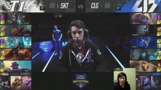 CLG vs SKT 熱狂解説 MSI Day 4 [upl. by Thatcher]