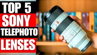 TOP 5 Best Telephoto Lenses For Sony Cameras 2024 [upl. by Ellerd348]