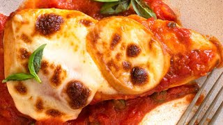 CHICKEN PIZZAIOLA WITH SMOKED SCAMORZA CHEESE [upl. by Eloise]