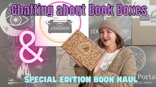 Book box Subscription amp Special Edition Book Haul [upl. by Akins]