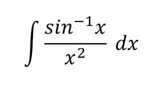 Integral of arcsinxx2 explained [upl. by Giltzow]