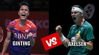 Ginting Vs Axelsen [upl. by Nethsa]