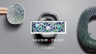 How Cartier watches are made Coussin de Cartier  Cartier SavoirFaire [upl. by Anemix]