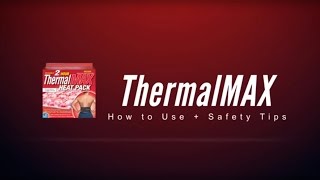 ThermalMAX Heat Packs How to Use [upl. by Edrei956]