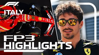 FP3 Highlights  2024 Italian Grand Prix [upl. by Sidwell]