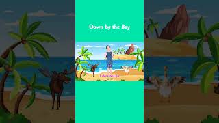 Down by the Baynurseryrhymes kidssongs downbythebay preschoolsongs toddlersong rhymeskidssing [upl. by Eerahc]