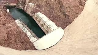 Hoover Dam reservoir at historic low water level [upl. by Talbot825]