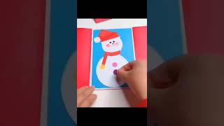 Santa Claus and Christmas Tree Greeting Card very easy [upl. by Notecnirp870]