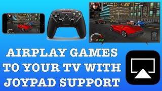 Great Airplay MFI Controller Games part 1 steelseries Nimbus [upl. by Weibel702]