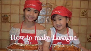 How we make our favorite Lasagna [upl. by Caniff]