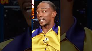 Anthony Mackie Reveals Secret of Being Captain America shorts [upl. by Eelinnej949]